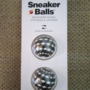 Sneaker Ball "Deodorize Shoes, Gym Bags, Lockers" (Fresh Clean Scent) 2pk ~ NEW!